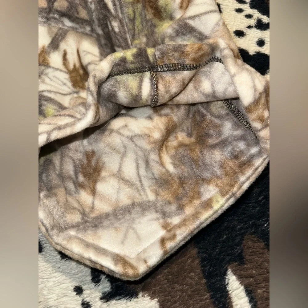 Mens Camoflauge fleece winter face mask